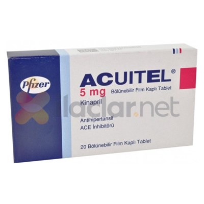ACUITEL 5 mg 20 film kaplı tablet
