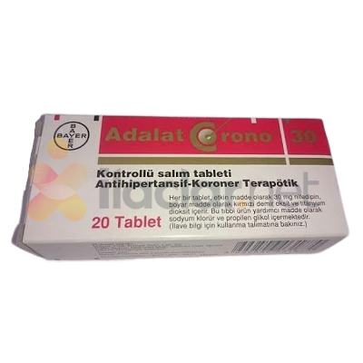 ADALAT CRONO 30 mg 20 tablet
