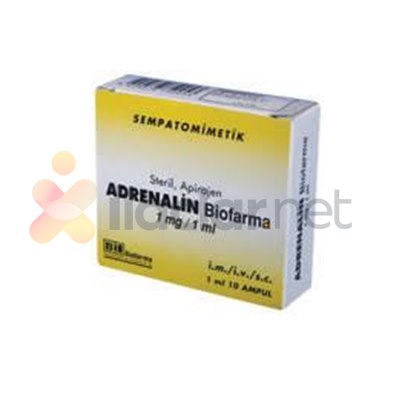 ADRENALIN BIOFARMA 1 MG 10 AMPUL