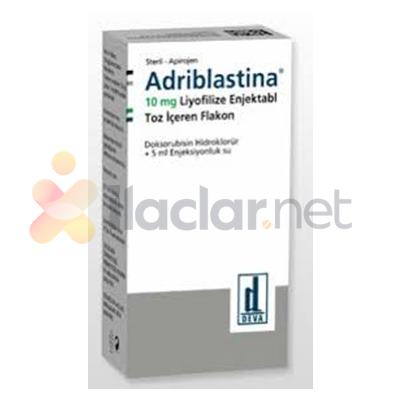 ADRIBLASTINA 10 mg 1 flakon