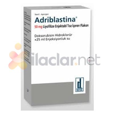 ADRIBLASTINA 50 mg 1 flakon