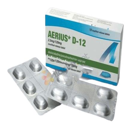 AERIUS D-12 20 tablet