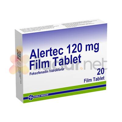 ALERTEC 120 MG 20 FILM TABLET