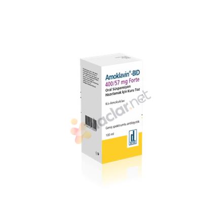 AMOKLAVIN BID 400/57 mg 35 ml süspansiyon