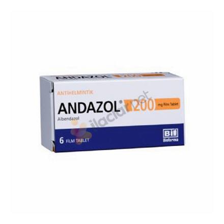 ANDAZOL 200 mg 6 film tablet