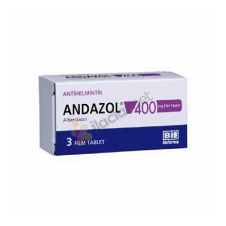 ANDAZOL 400 mg 1 film tablet