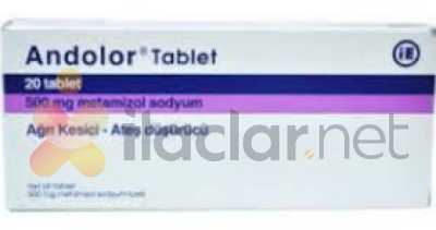 ANDOLOR 500 MG TABLET (20 TABLET)