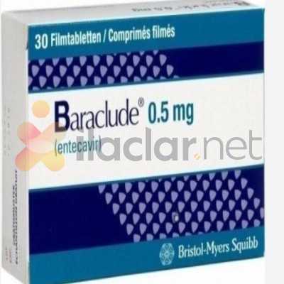 BARACLUDE 0,5 MG 30 FILM TABLET