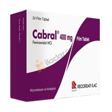 CABRAL 400 mg 24 film tablet
