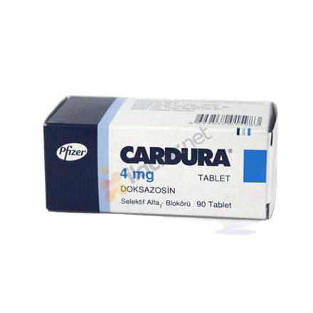 CARDURA 4 mg 90 tablet