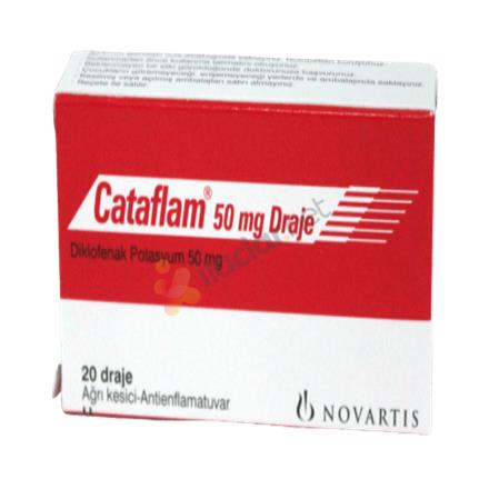 CATAFLAM 50 mg 20 draje