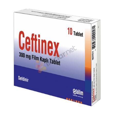 CEFTINEX 300 mg 10 film kaplı tablet