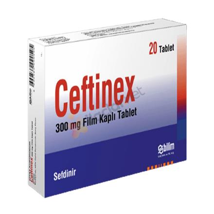 CEFTINEX 300 mg 20 film kaplı tablet