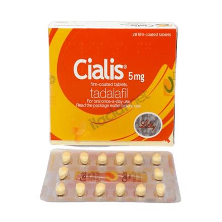 CIALIS 5 mg 28 film kaplı tablet