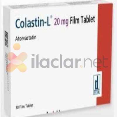 COLASTIN-L 20 MG 30 FILM TABLET