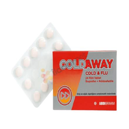 COLDAWAY COLD & FLU 24 film tablet