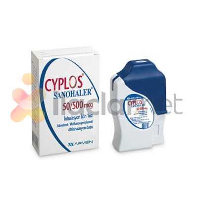 CYPLOS ARVOHALER 50 MCG/100 MCG INHALASYON TOZU (60 DOZ)