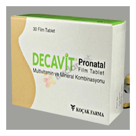 DECAVIT PRONATAL 30 film tablet