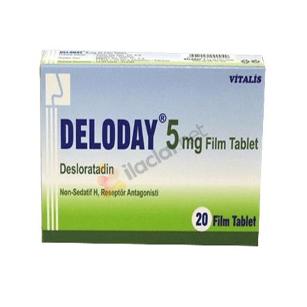 DELODAY 5 mg 20 film tablet