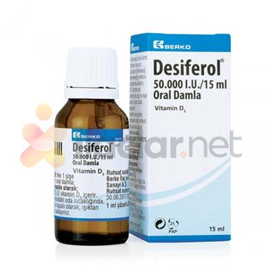 DESIFEROL 50000 IU/ 15 ML ORAL DAMLA