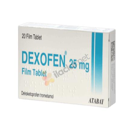 DEXOFEN 25 mg 20 film tablet