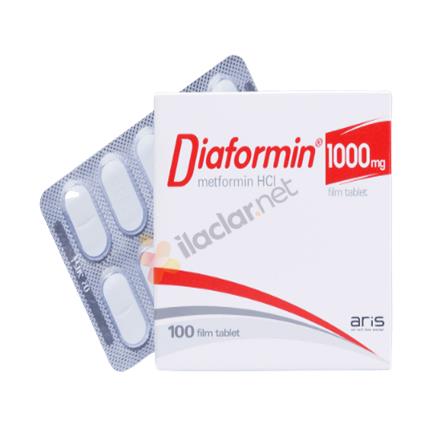 DIAFORMIN 1000 mg 100 film tablet