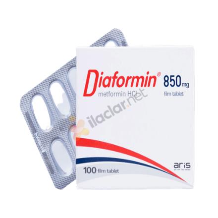 DIAFORMIN 850 mg 100 film tablet