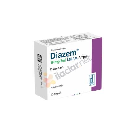 DIAZEM 10 mg 10 ampül