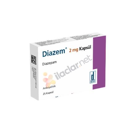 DIAZEM 2 mg 25 kapsül