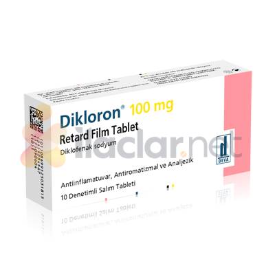 DIKLORON 100 mg 10 retard film tablet
