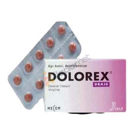 DOLOREX 50 mg 20 draje {A.İ.Pazarlama}