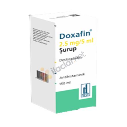 DOXAFIN 2.5 mg/ml 150 ml şurup