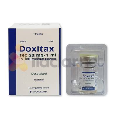 DOXITAX TEC 20 MG/1 ML IV INFUZYONLUK COZELTI ( 1 FLAKON)