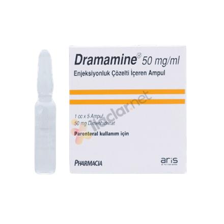 DRAMAMINE 50 mg 5 ampül