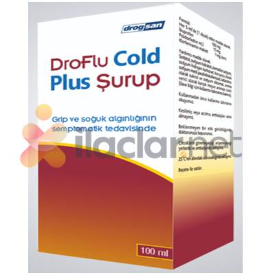 DROFLU COLD PLUS 20/3/0,2 MG/ML SURUP 100 ML