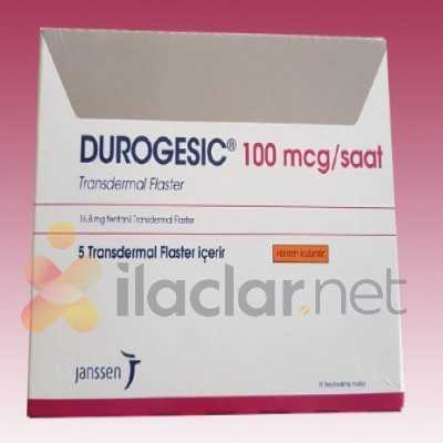 DUROGESIC 100 MCG/SAAT 5 TRANSDERMAL FLASTER