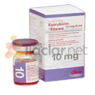 EPIRUBICIN EBEWE 10 MG/5 ML IV INF. ICIN FLAKON