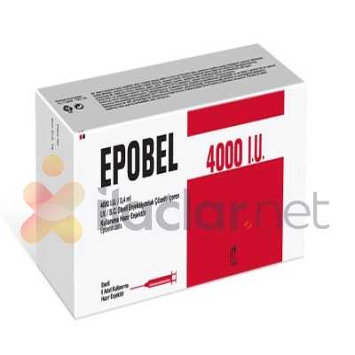 EPOBEL 4000 IU/0,4 ML I.V. /S.C. STERIL ENJEKSIYONLUK COZELTI ICEREN KULLANIMA HAZIR ENJEKTOR 6 ENJEKTOR
