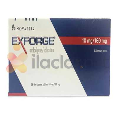 EXFORGE 10/160 MG 28 TABLET