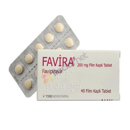 FAVIRA 200 mg film kaplı tablet