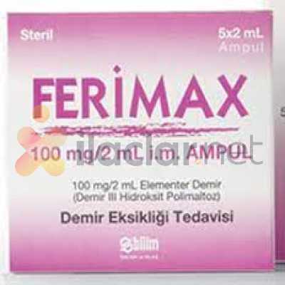FERIMAX 100 MG/2 ML 5 AMPUL