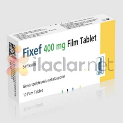 FIXEF 400 MG 5 FILM TABLET