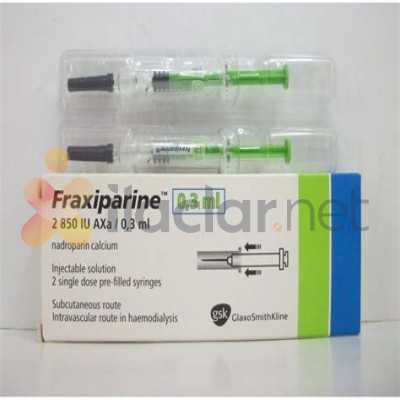 FRAXIPARINE 2850 IU/0.3 ML 2 ENJEKTOR