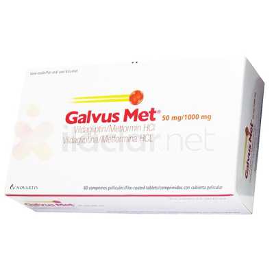 GALVUS MET 50/1000 MG 60 TABLET