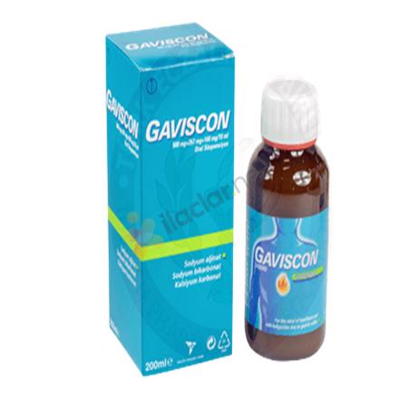GAVISCON 500 mg 200 ml likit