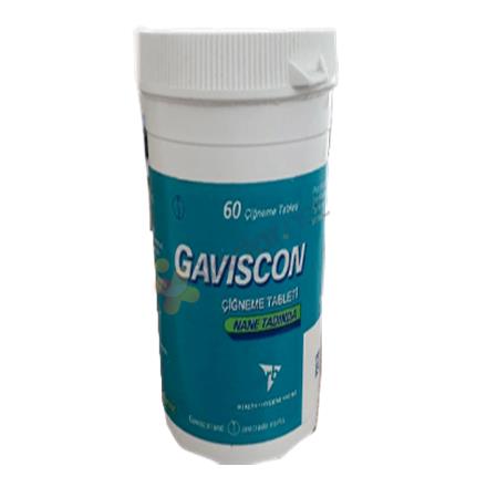 GAVISCON 500 mg 60 tablet