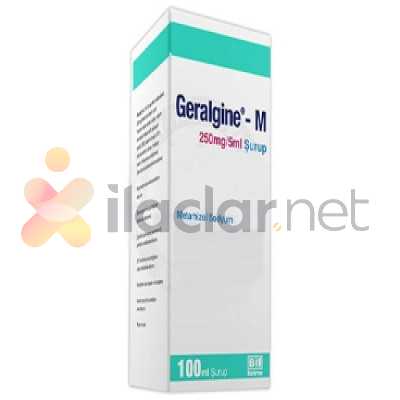 GERALGINE-M 5 ML 250 MG 100 ML SURUP