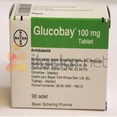 GLUCOBAY 100 MG 90 TABLET