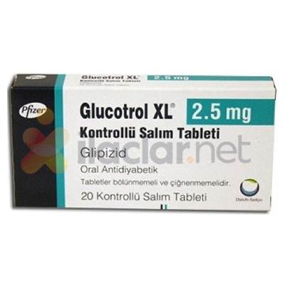 GLUCOTROL-XL 2.5 mg 20 tablet