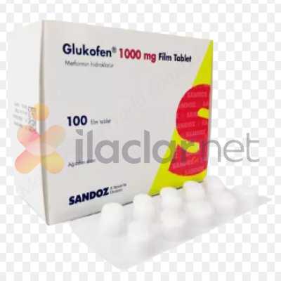 GLUKOFEN 1000 MG 100 FILM TABLET